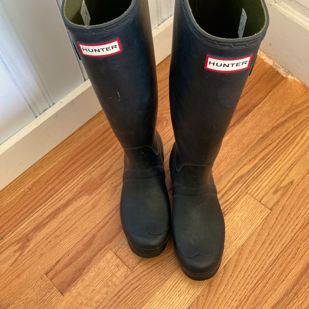 Hunter rain boots